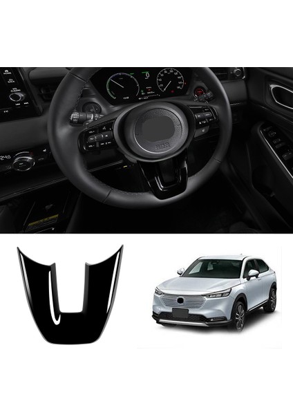 Araba Parlak Siyah V Stil Direksiyon Paneli Kapak Trim Dekorasyon Çerçevesi Hr-V-V-V-V Hrv 2021 2022 (Yurt Dışından) fiyatları