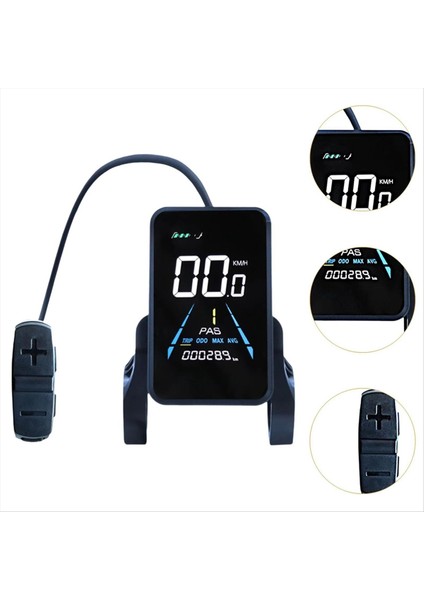 NC-81F Elektrikli Dağ Bisikleti Modifikasyonu LCD Ekranı (Yurt Dışından) indirimleri