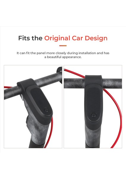 Ninebot Elektrikli Scooter Ekran Gösterge Paneli Için Koruyucu Kılıf Siyah (Yurt Dışından) modelleri