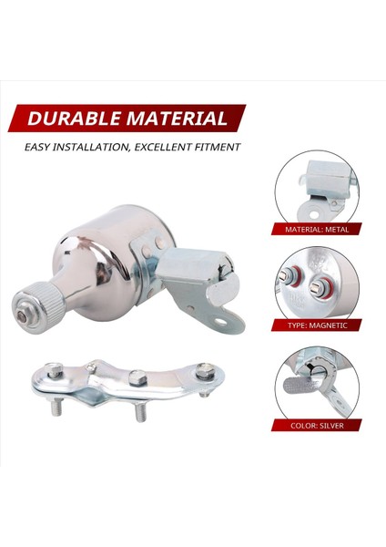 Bisiklet Lambası 12V 6W Dinamo Motorlu Sürtünmeli Far Arka Işık Kiti (Yurt Dışından) fiyatları