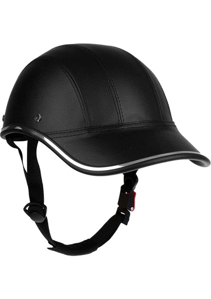 Bisiklet Beyzbol Kaskları Yetişkinler Için Bisiklet Kaskı - Abs+Pu Deri Kask (Yurt Dışından)