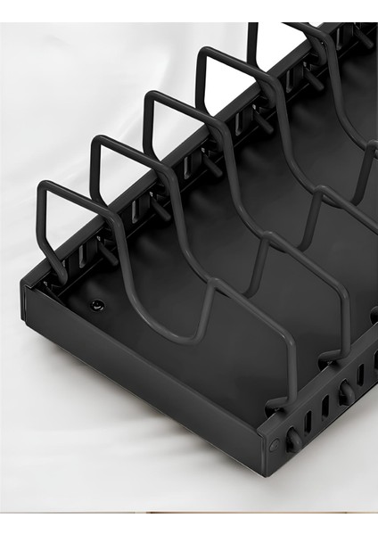 Teleskopik Raylı Tava Tencere Organizeri