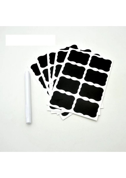 24 Adet Çok Amaçlı Kalemli Etiket - Baharat Etiketi Silinebilir Kolay Yapışkanlı fırsatları