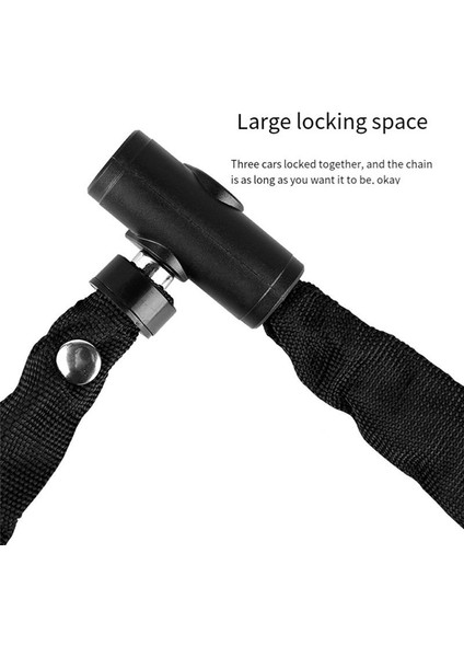 Bisiklet Kilidi Hırsızlığa Karşı Dağ Bisikleti Kilidi Zincir Kilidi Genişletilmiş Kilit (Yurt Dışından) indirimleri