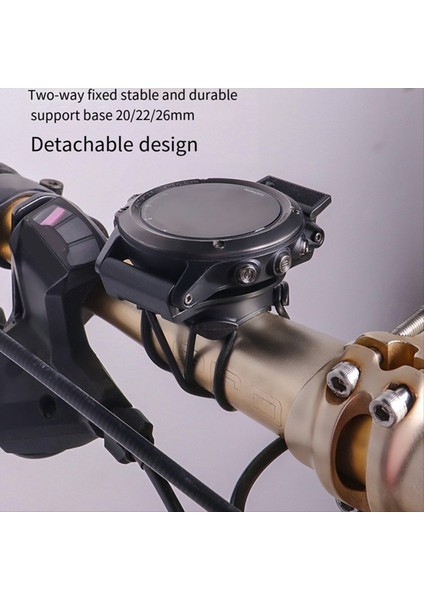 Garmin Fenix 5x Için 26 mm Bisiklet Bilgisayarı Kronometre Tutucu (Yurt Dışından)