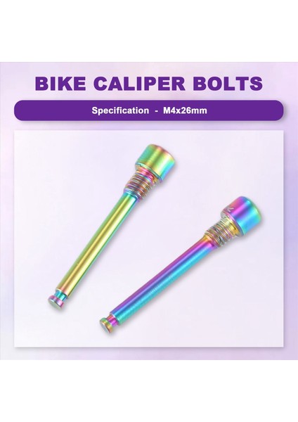 Rısk 2 Adet Titanyum Fren Balatası Dişli Pimleri Shımano Xt, Rainbow Için (Yurt Dışından) indirimleri