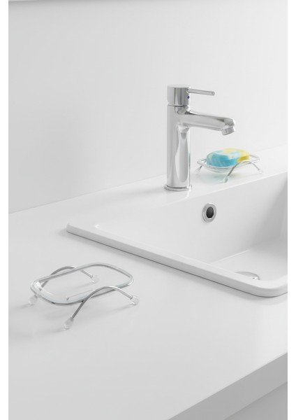 Ayaklı Sabunluk – Su Giderli, Şeffaf Tasarım, 12 x 9 Cm, Tezgah Üstü Kullanım 722346 fiyatları