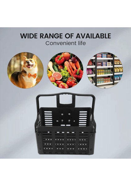 12,4 x 8,8 x 8,0 Inç (Açık) Evrensel Bisiklet Sepetleri, Bisiklet Depolama (Yurt Dışından) indirimleri