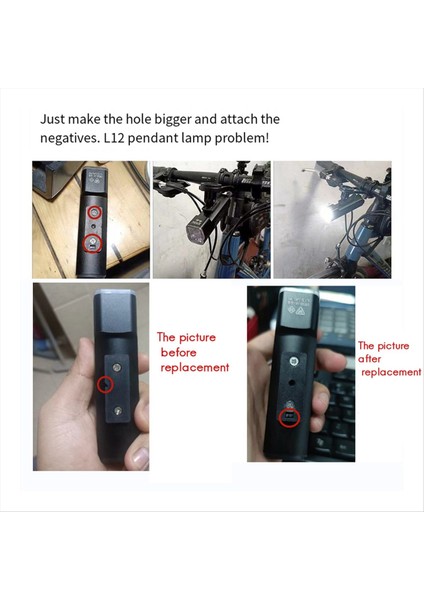 BL12 1000LED Far Lambası Braketi Için Bisiklet Far Tutucu, B (Yurt Dışından) fiyatları