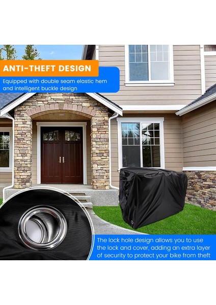 Bisiklet Kılıfı Su Geçirmez Dış Mekan Bisiklet Depolama Anti-Uv L (Yurt Dışından) indirimleri