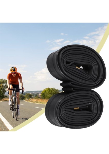 700X35C/38C/40C/43C Bisiklet Iç Lastiği, 700C Yol Bisikleti Için 2'li Paket (Yurt Dışından) indirimleri