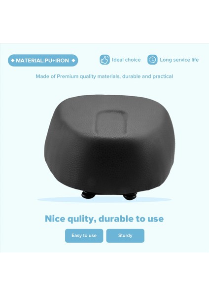 E-Bisiklet Sele Genişletilmiş Dört Yaylı Mtb Bisiklet Seleleri Yumuşak Ped, Siyah (Yurt Dışından) indirimleri