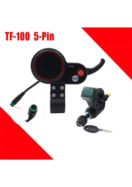 TF-100 Gösterge Paneli 5pin+3pın Kontak Kilidi Anahtarı (Yurt Dışından) fiyatları
