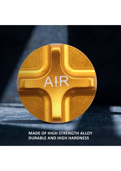 Bisiklet Hava Valfi Kapakları Bisiklet Süspansiyonu Bisiklet Ön Çatal Parçaları Altın (Yurt Dışından) indirimleri