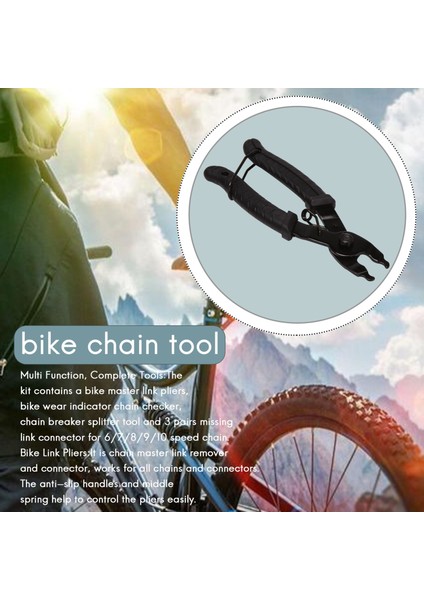 Bisiklet Zinciri Tamir Alet Seti, Zincir Aşınma Göstergesi Kontrol Cihazı (Yurt Dışından) fiyatları