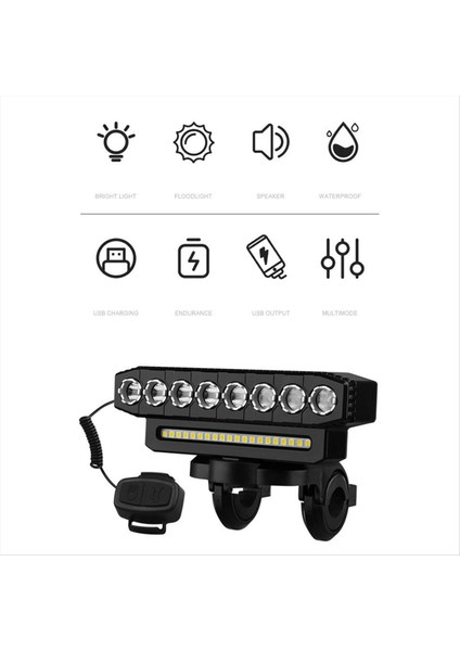 LED Bisiklet Farı LED Işık Çubuğu Bisiklet Ön Lambası, Stil 1 (Yurt Dışından) indirimleri