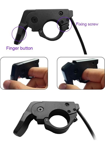 Ebike Gaz Kelebeği Hızlı Sökme Başparmak Gaz Kelebeği Sol/sağ A (Yurt Dışından) modelleri