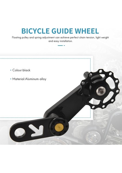 Katlanır Bisiklet Zincir Gergisi Hafif Bisiklet Kılavuz Tekerleği (Yurt Dışından) fırsatları