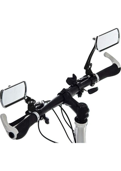Gümüş 1 Çift Alüminyum Bisiklet Aynası, Evrensel Gidondan Ayarlanabilir (Yurt Dışından) fiyatları