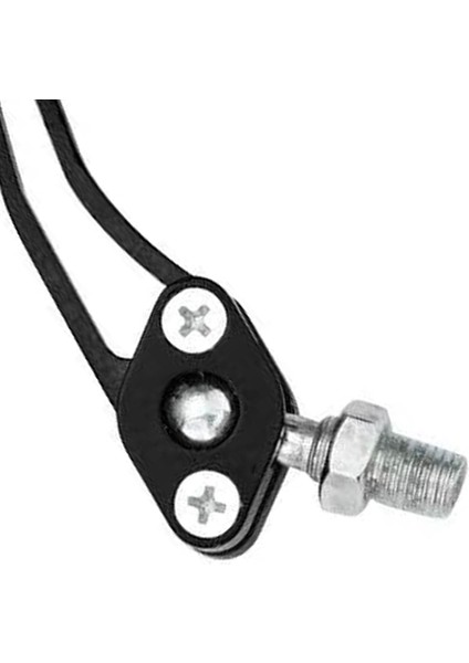 Gümüş 1 Çift Alüminyum Bisiklet Aynası, Evrensel Gidondan Ayarlanabilir (Yurt Dışından) indirimleri