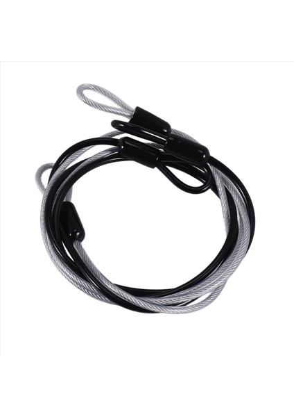 Seyahat Güvenlik Kablo Kilidi, Örgülü Çelik Kaplamalı Güvenlik Kablosu (Yurt Dışından)