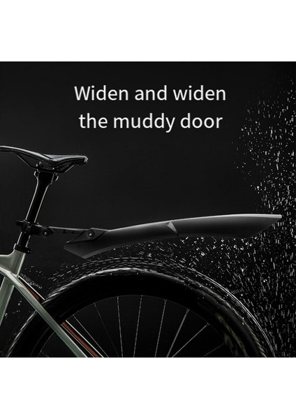 Dağ Bisikleti Çamurluğu 27,5 Inç Evrensel Arka Çamurluk (Yurt Dışından) fırsatları