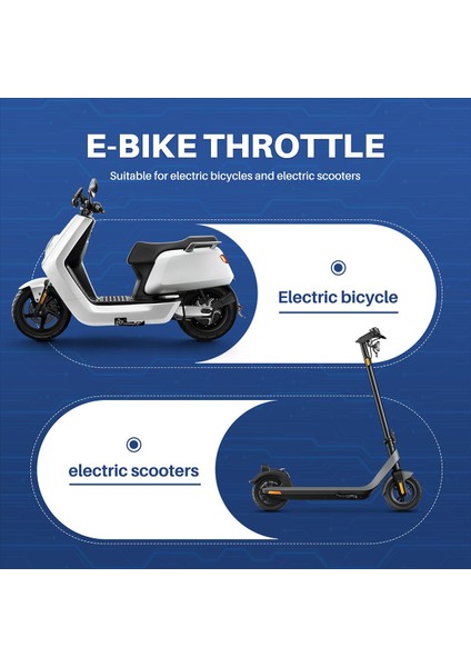 36V Elektrikli Bisiklet Scooter Hız Gaz Kelebeği Tutacağı LCD Ekran (Yurt Dışından) indirimleri