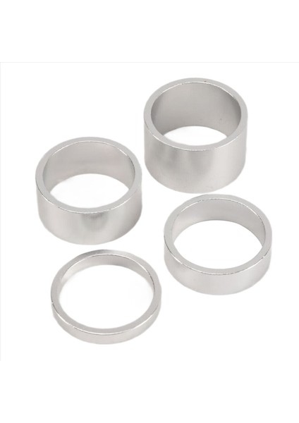 4 Adet/takım 5/10/15/20MM Alüminyum Alaşımlı Kulaklık Gövde Ara Parçası, Gümüş (Yurt Dışından) fiyatları