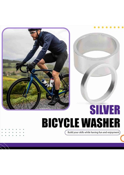 4 Adet/takım 5/10/15/20MM Alüminyum Alaşımlı Kulaklık Gövde Ara Parçası, Gümüş (Yurt Dışından) indirimleri