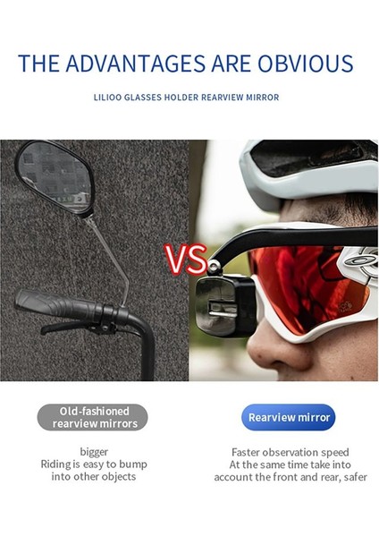 360 Derece Ayarlanabilir Mtb Yol Bisikleti Gözlük Dikiz Aynası (Yurt Dışından) modelleri