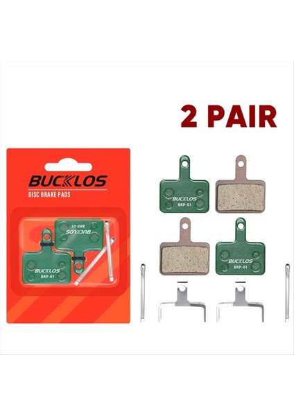 Bucklos Bisiklet Fren Balataları Bisiklet Hidrolik Disk Fren Balatası 2 Çift (Yurt Dışından) fiyatları