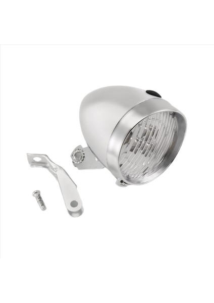 Bisiklet Aksesuarı Ön Işık Braketi Vintage 3led Far (Gümüş) (Yurt Dışından) modelleri