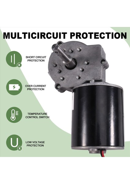 80W Dc Dişli Motor Elektrikli Redüktörlü Motor Redüksiyon Değişken Hız (Yurt Dışından) fırsatları