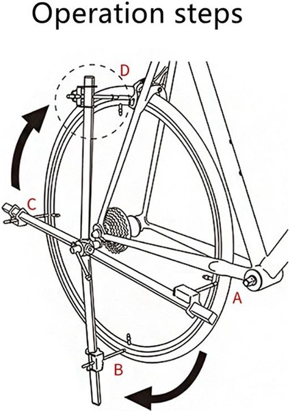 Yol Bisikleti Arka Vites Askısı Için Riro Kuyruk Kancası Düzeltici (Yurt Dışından)