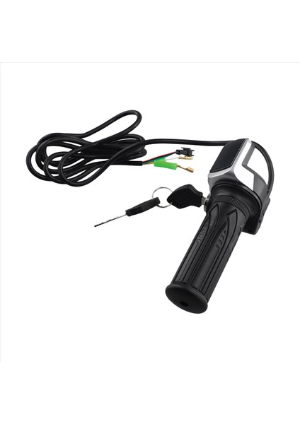 Elektrikli 48V Gaz Kolu LCD Ekran Kilit Anahtarı Için Bisiklet Twist Gaz Kelebeği (Yurt Dışından) fiyatları