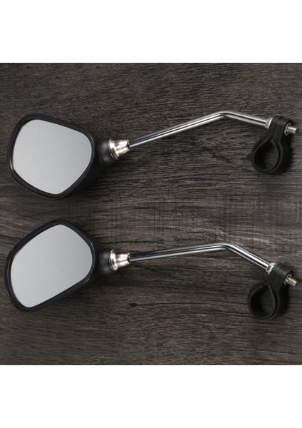 1 Çift Bisiklet Dikiz Aynası Güvenlik Dikiz Aynaları Ayarlanabilir (Yurt Dışından)