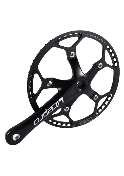Tek Hızlı Krank Takımı 53T 170MM Krank Kolları Katlanır Bisiklet Krank Takımı (Yurt Dışından)
