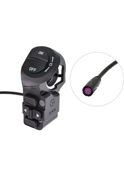 Üçü Bir Arada Anahtarlı Elektrikli Bisiklet Scooter Dönüş Sinyali Korna Kontrolü (Yurt Dışından) indirimleri