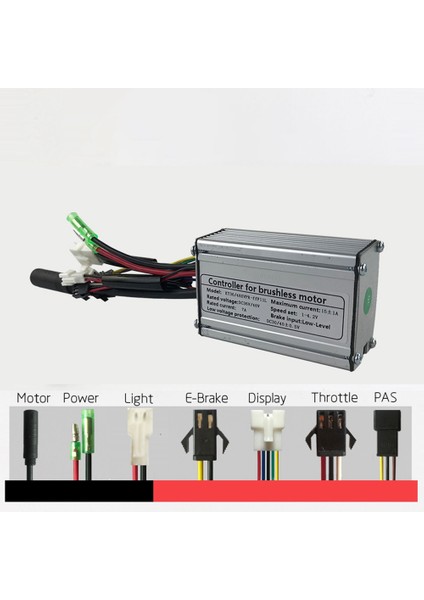 Elektrikli Bisiklet KT-15A Kontrol Cihazı 36V/48V Sm Konnektörü (Yurt Dışından) fırsatları