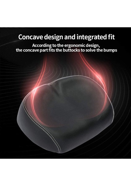 Rahat Ekstra Geniş Bisiklet Sele, Su Geçirmez Şok Bisiklet Koltuğu (Yurt Dışından) modelleri