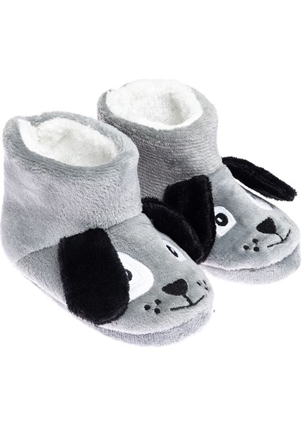 Köpek Figürlü Erkek Panduf