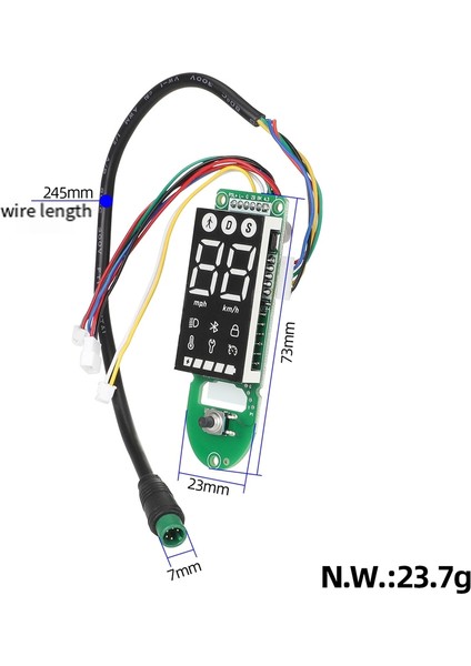 Xiaomi Elektrikli Scooter 4 Lite Ekran Gösterge Devre Kartı Için (Yurt Dışından) modelleri