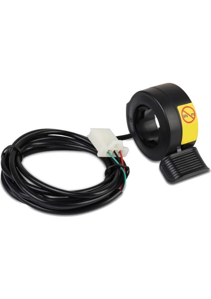 Ebike Başparmak Tetik Gaz Kelebeği 3 Pin Sol Sağ Gaz Kelebeği-B (Yurt Dışından)