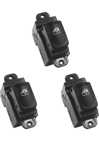 Hyundai Accent 2007 2009 2010 Için 3x Yeni Elektrikli Pencere Anahtarı Uygun (Yurt Dışından)