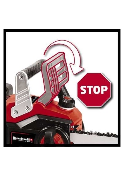 GE-LC 36/35 Li- Akülü Ağaç Kesme Makinesi 18V 2 x 4.0 Ah + Şarj Cihazı modelleri