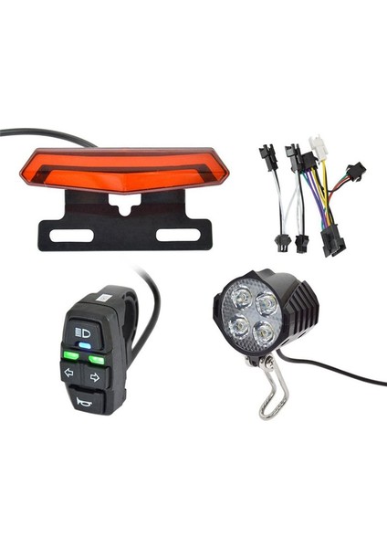 24-48V Çok Fonksiyonlu E-Bisiklet Far Sinyal Lambası E-Bisiklet Için (Yurt Dışından) fiyatları