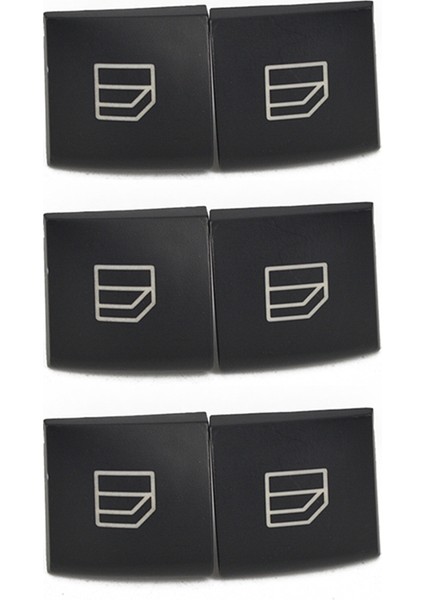 Mercedes-Benz C-Serisi E-Sergi Anahtar Düğmesi Kapak W204 S204 W212 S212 A207 C207 (Yurt Dışından)