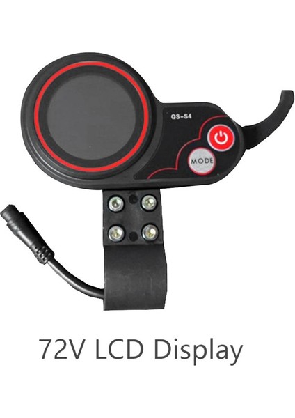 Qs-S4 72V LCD Ekranlı Metre + Sıfırlama 11X Için Sadece Kontak Kilidi Anahtarı (Yurt Dışından) fırsatları