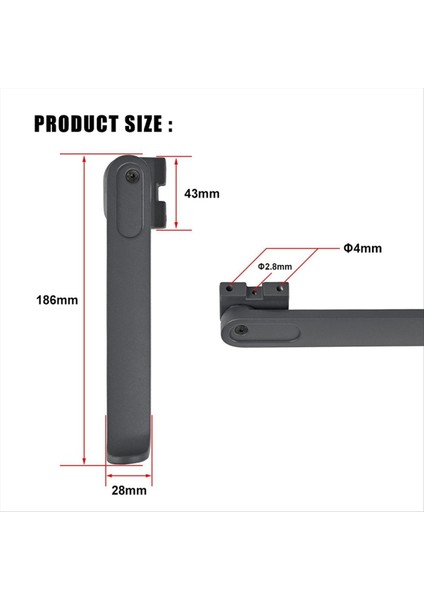 Xiaomi 4 Ultra Electric Için Elektrikli Scooter Ayak Desteği Ayaklığı (Yurt Dışından) fırsatları