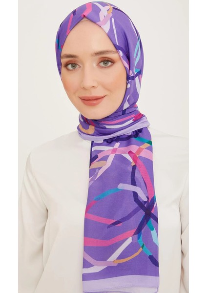 Trend Şal 10002 - 12 Mor